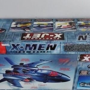 Marvel X-Men Blue Electronic Jet Playset